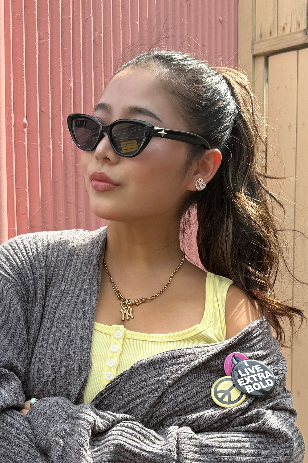 B ICON EARRRINGS