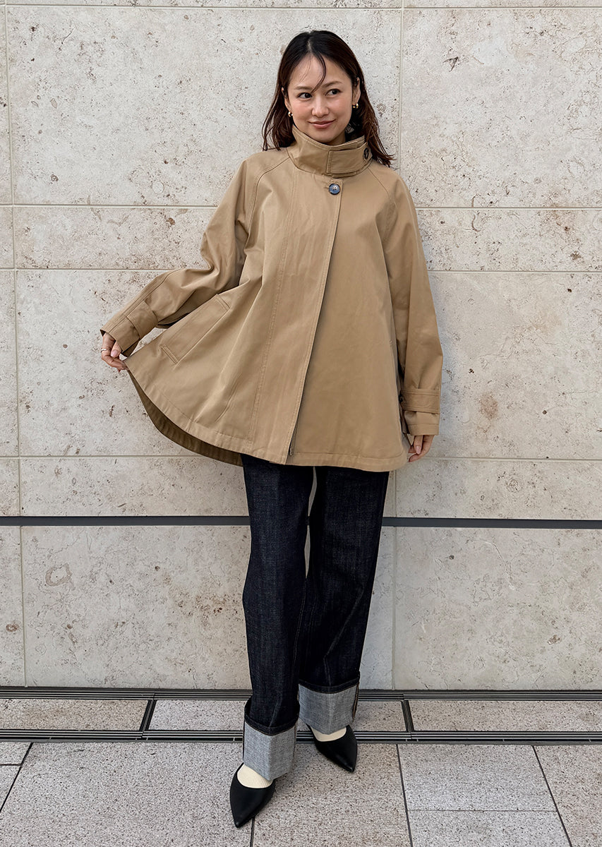 ロールアップストレートデニム