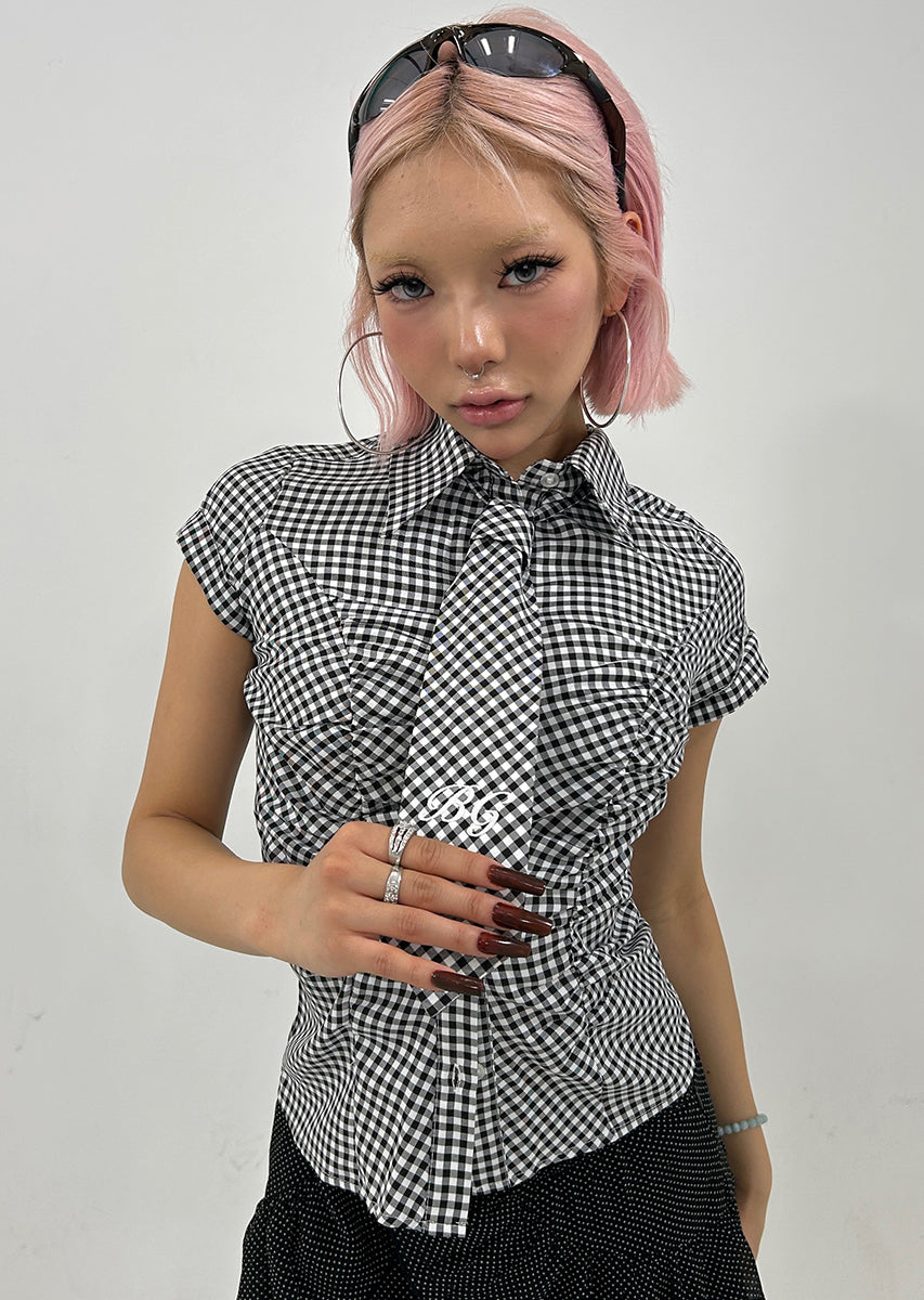 COMPACT GINGHAM CHECK SHIRT