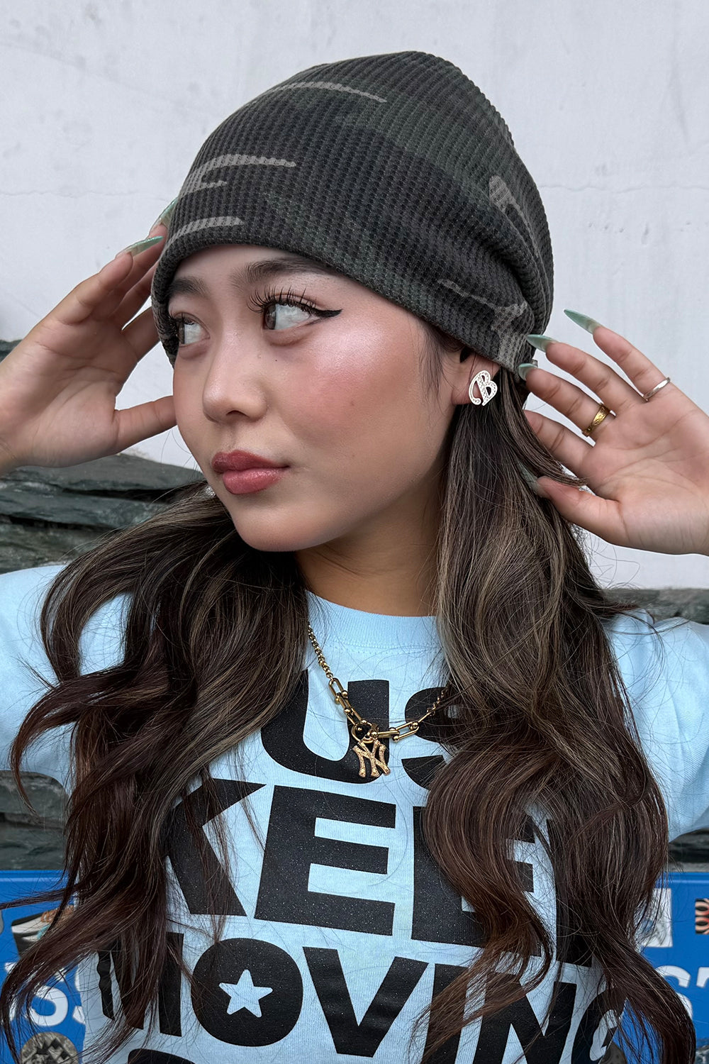 B ICON EARRRINGS