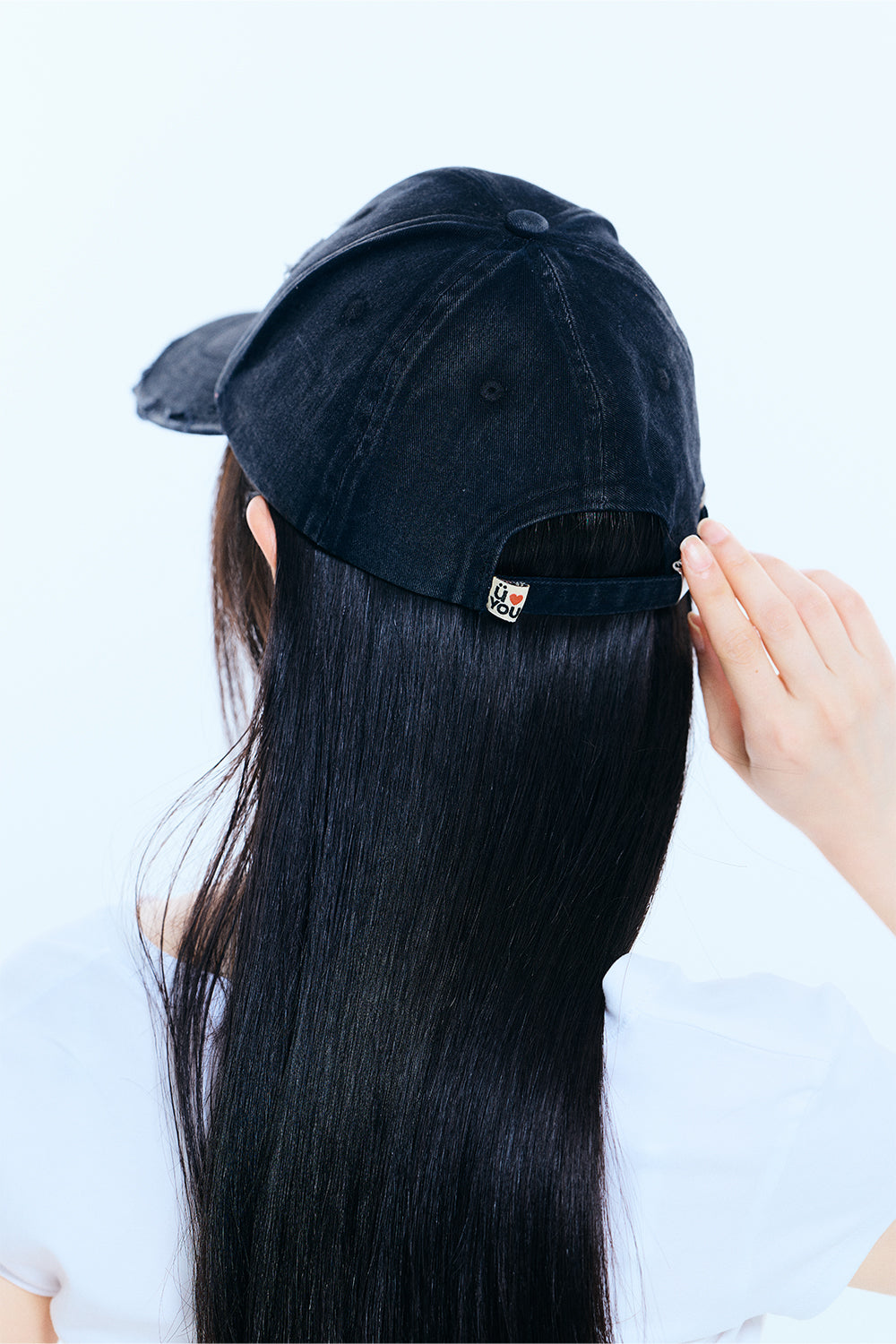 Pin set Patchwork cap+pouch (BLACK)