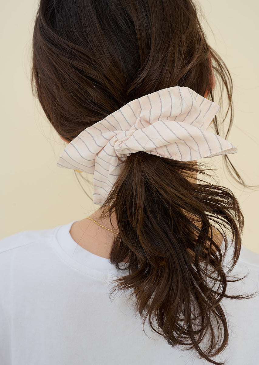 スクエアストライプシュシュ