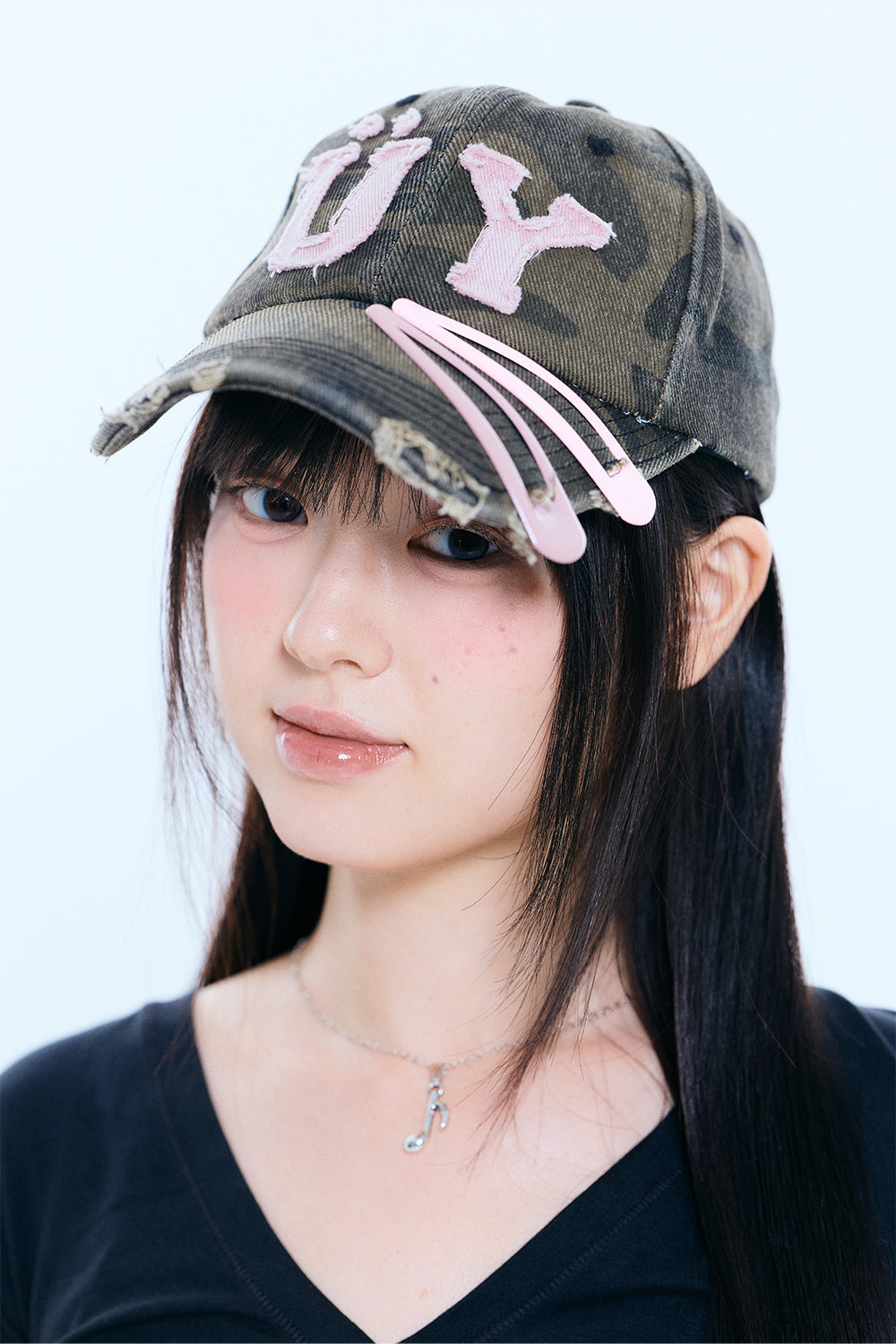 Pin set Patchwork cap+pouch (CAMO)