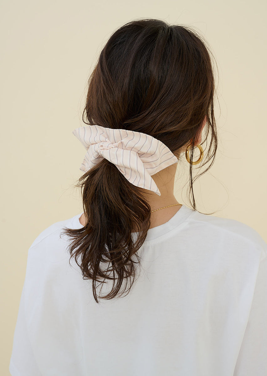 スクエアストライプシュシュ