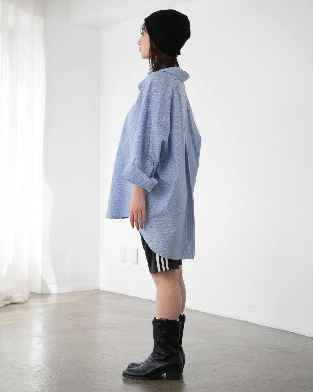 BIGストライプシャツ