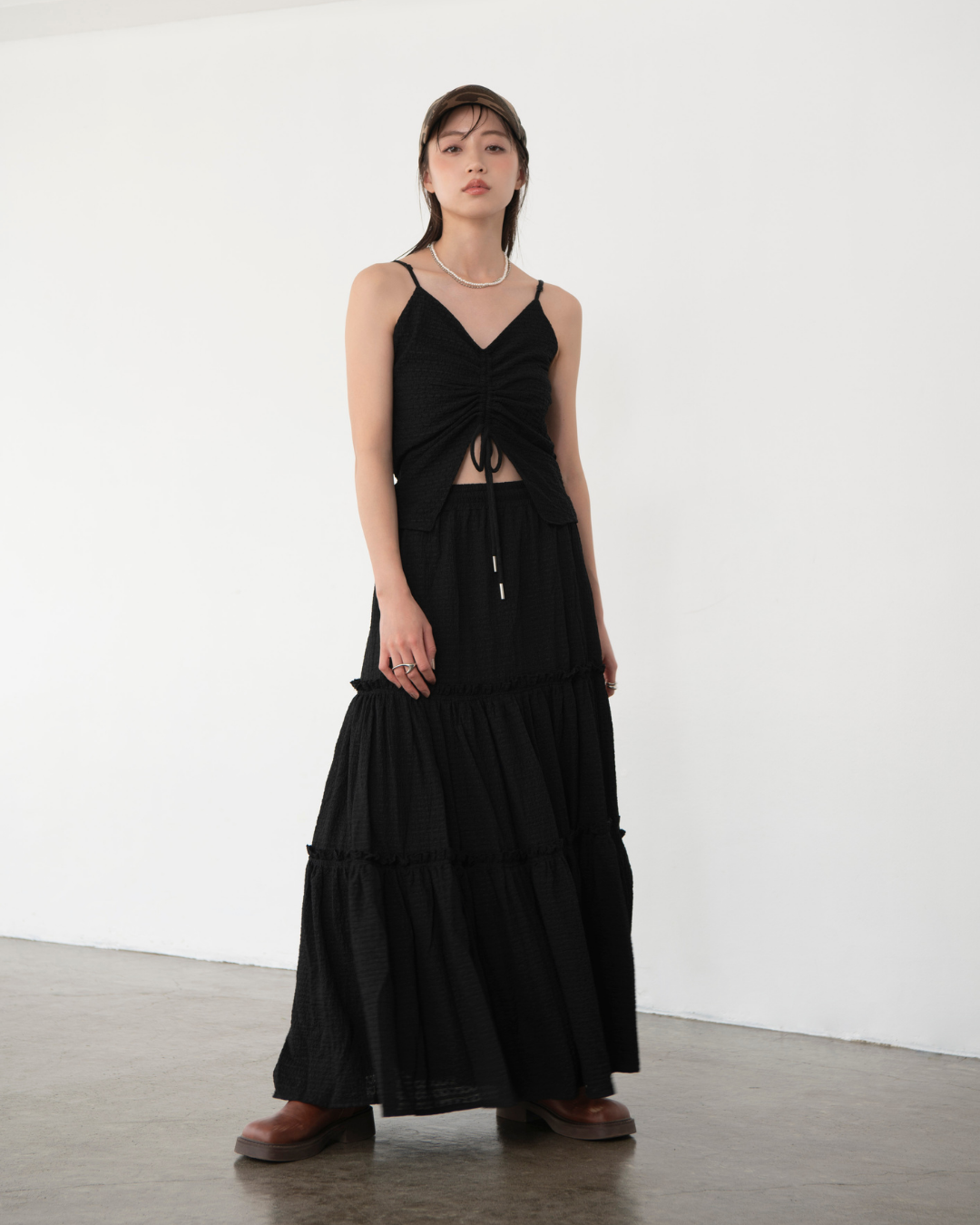 レースロングスカート