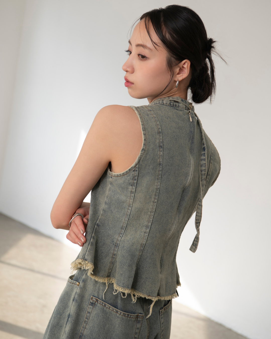 ヴィンテージカットデニムセットアップ