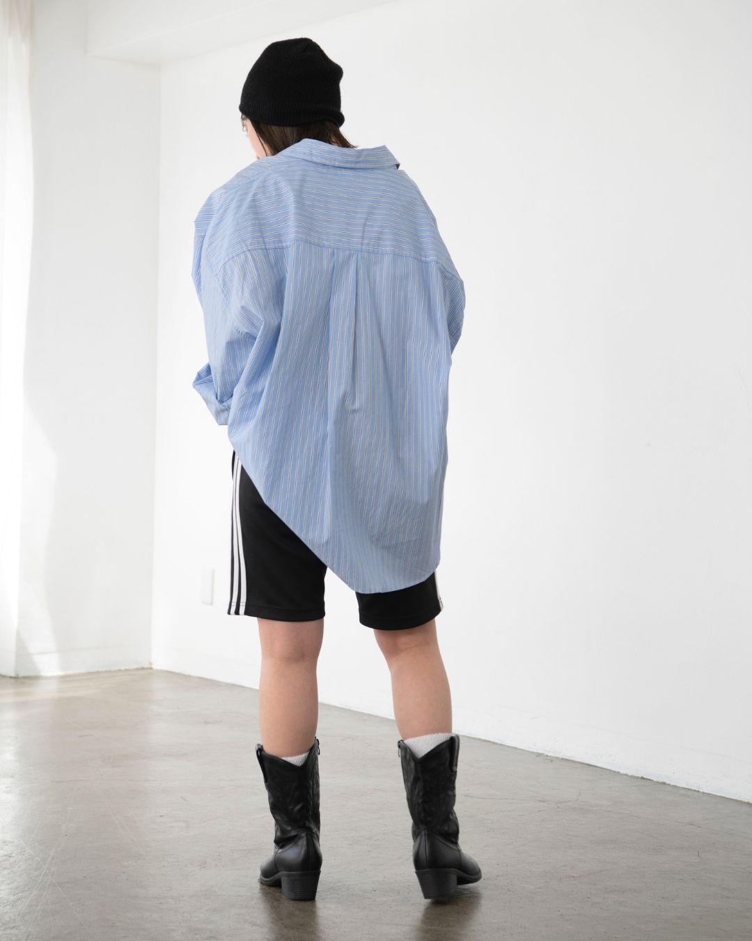 BIGストライプシャツ