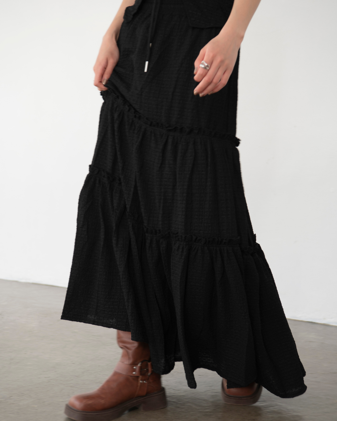 レースロングスカート