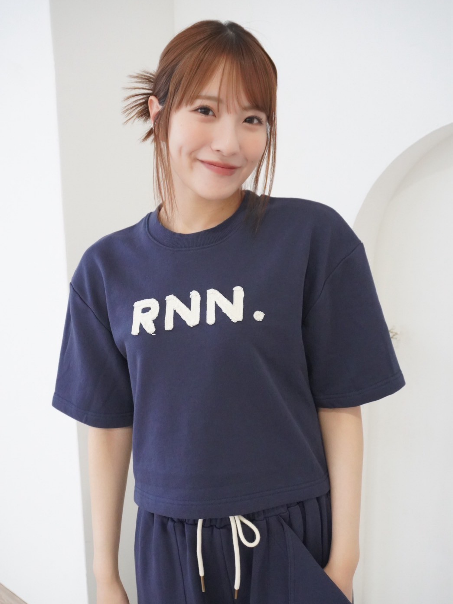 RNNロゴスウェットトップス