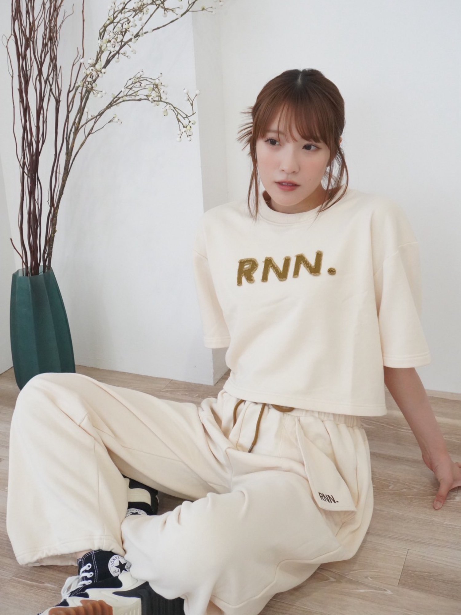 RNNロゴスウェットトップス