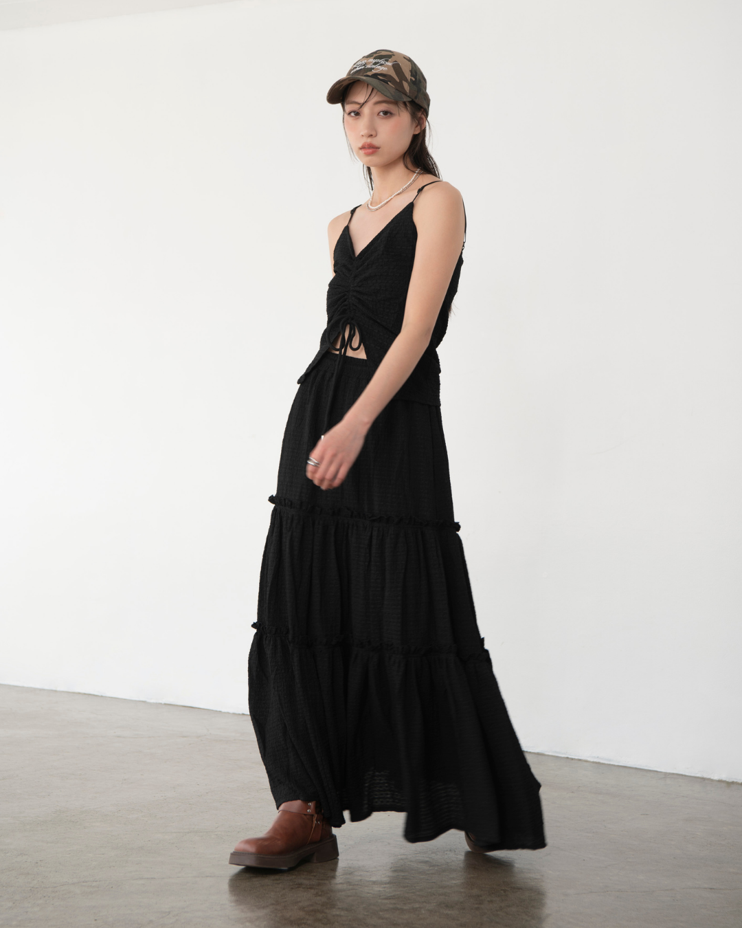 レースロングスカート