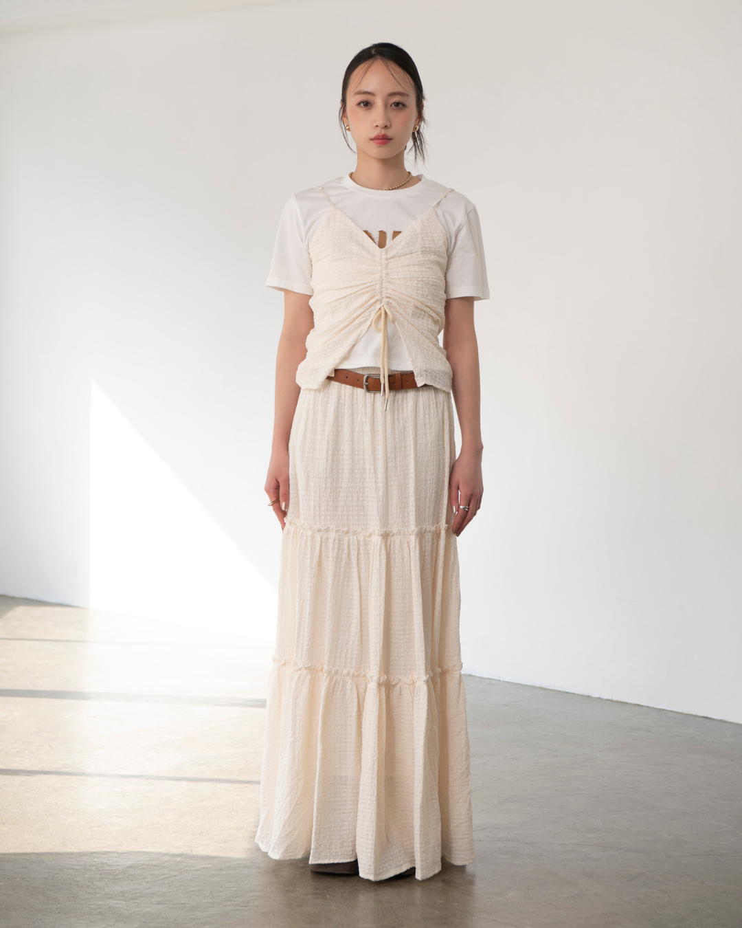 レースロングスカート