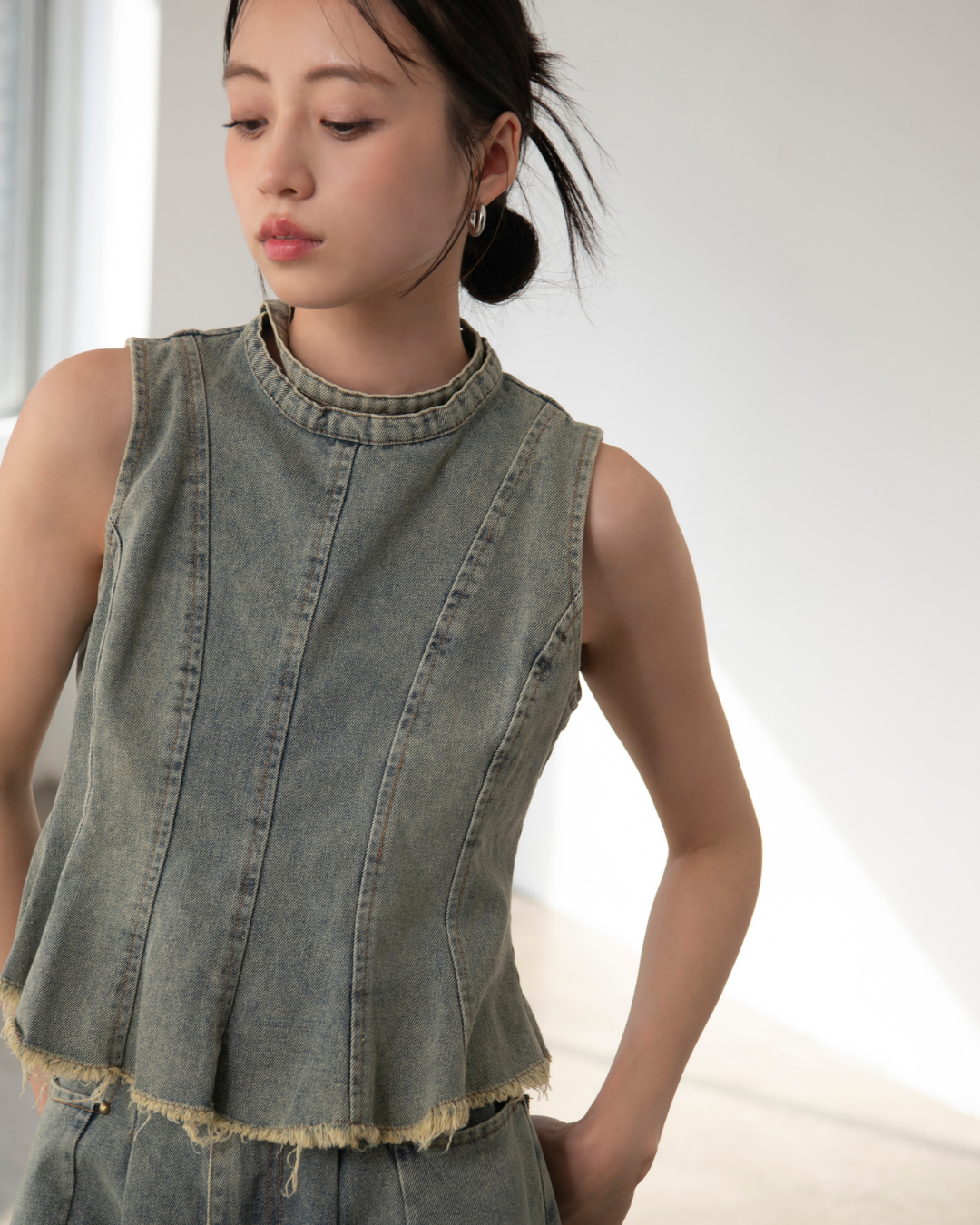 ヴィンテージカットデニムセットアップ