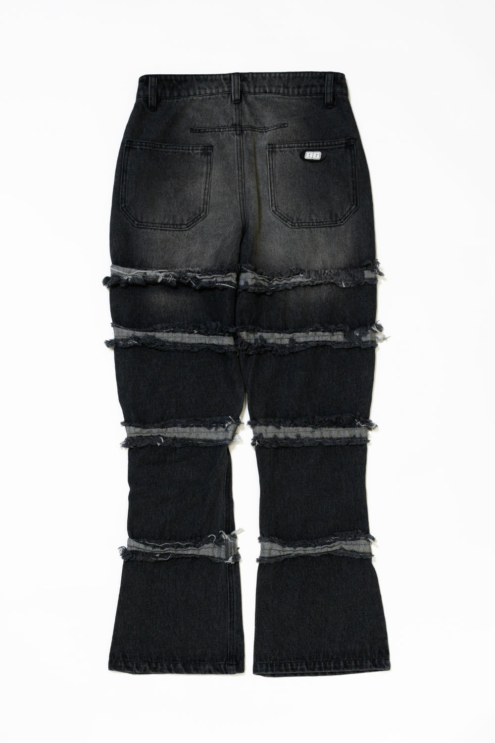 SWITCHING FRINGE DENIM