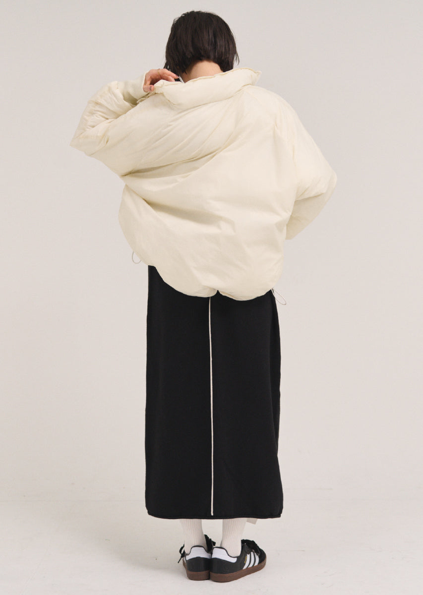 ワッシャーショートブルゾン