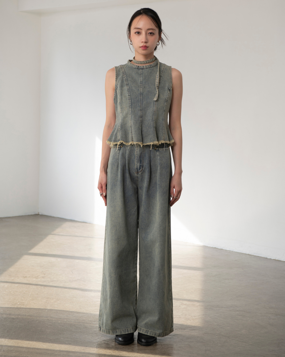 ヴィンテージカットデニムセットアップ