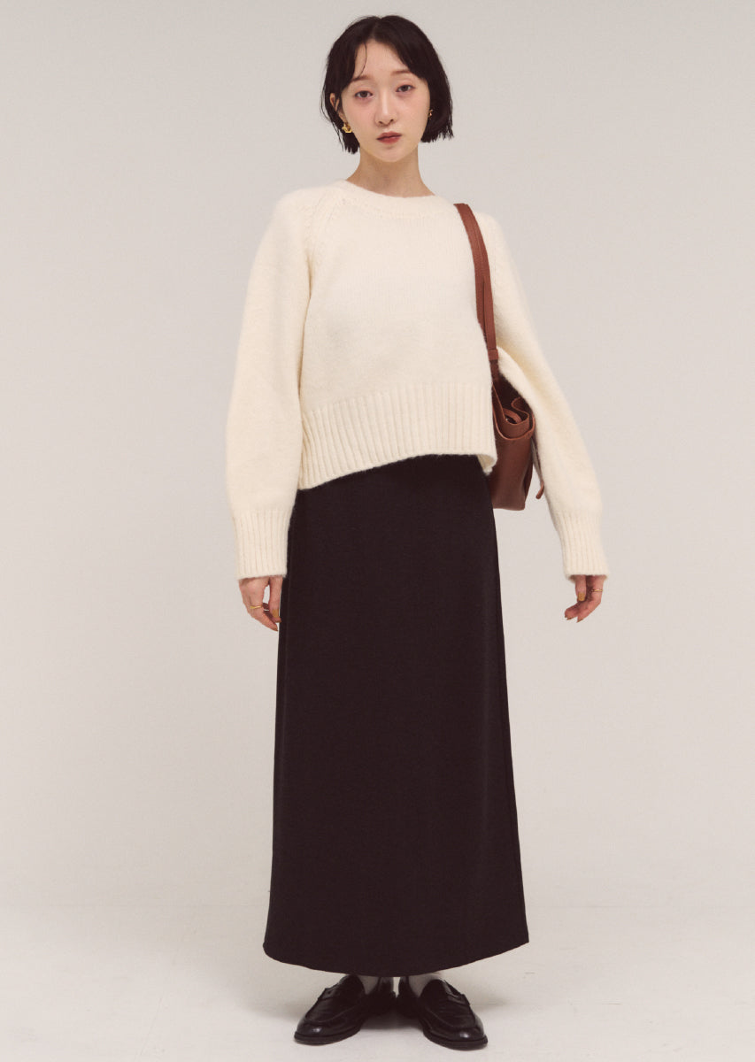 ウォームジャージートレートロングスカート