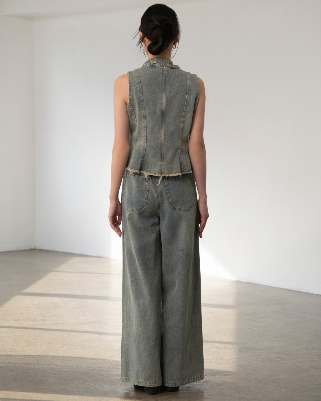 ヴィンテージカットデニムセットアップ