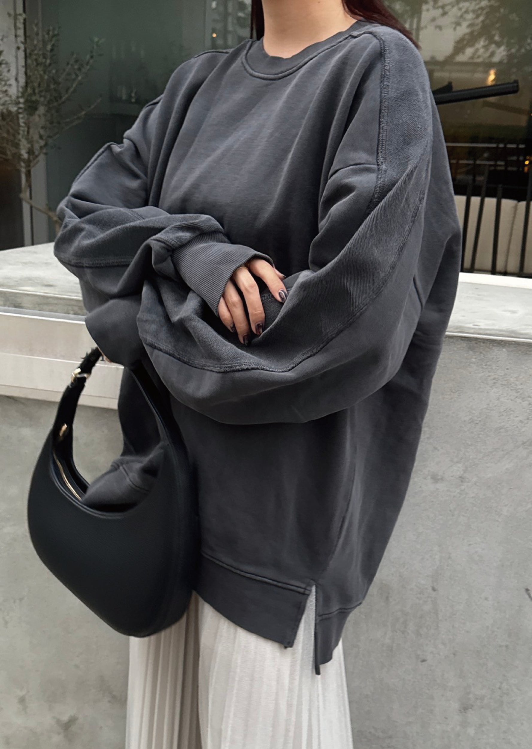 ムーンショルダーバッグ