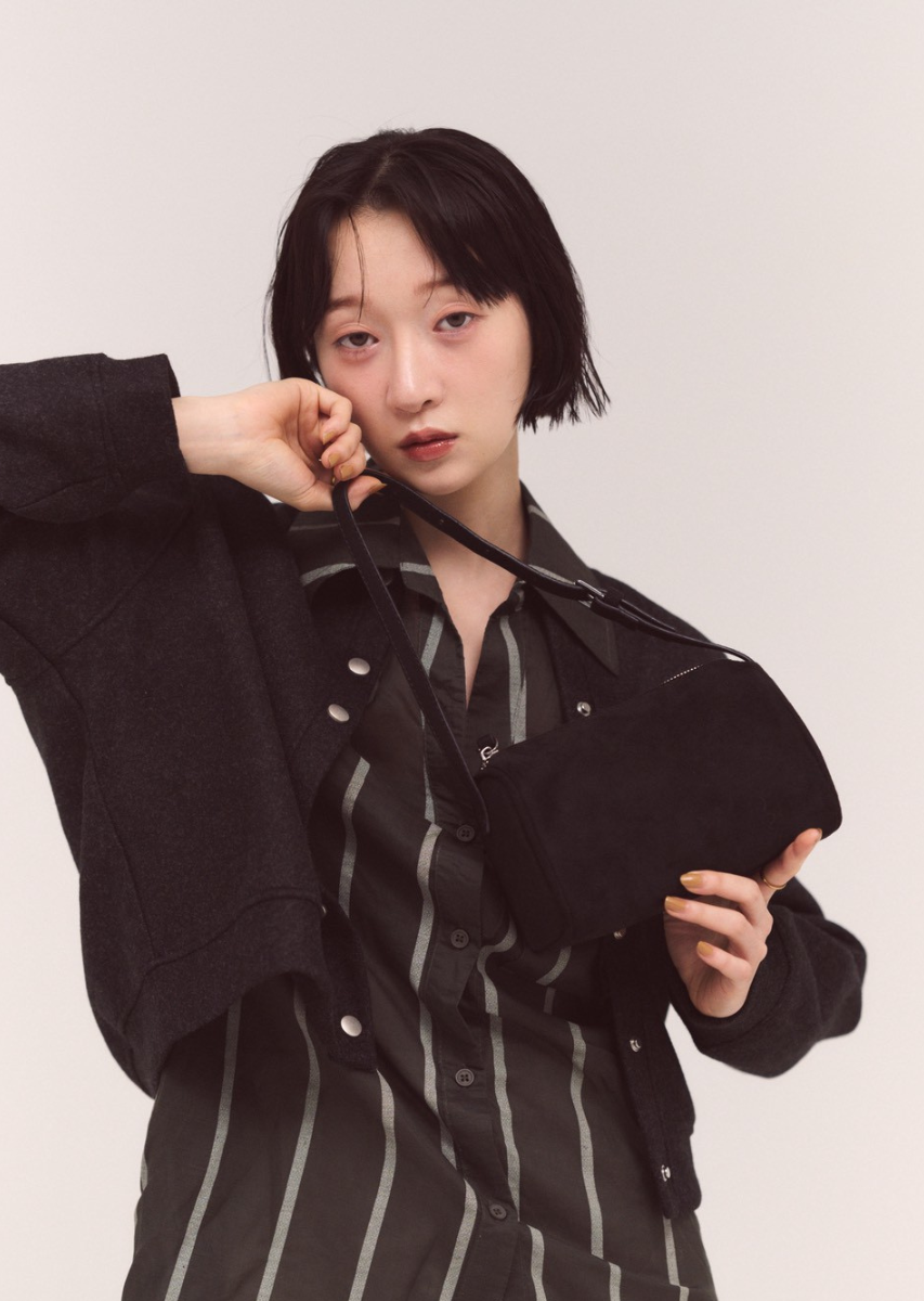 フェイクスエードミニボストンBAG