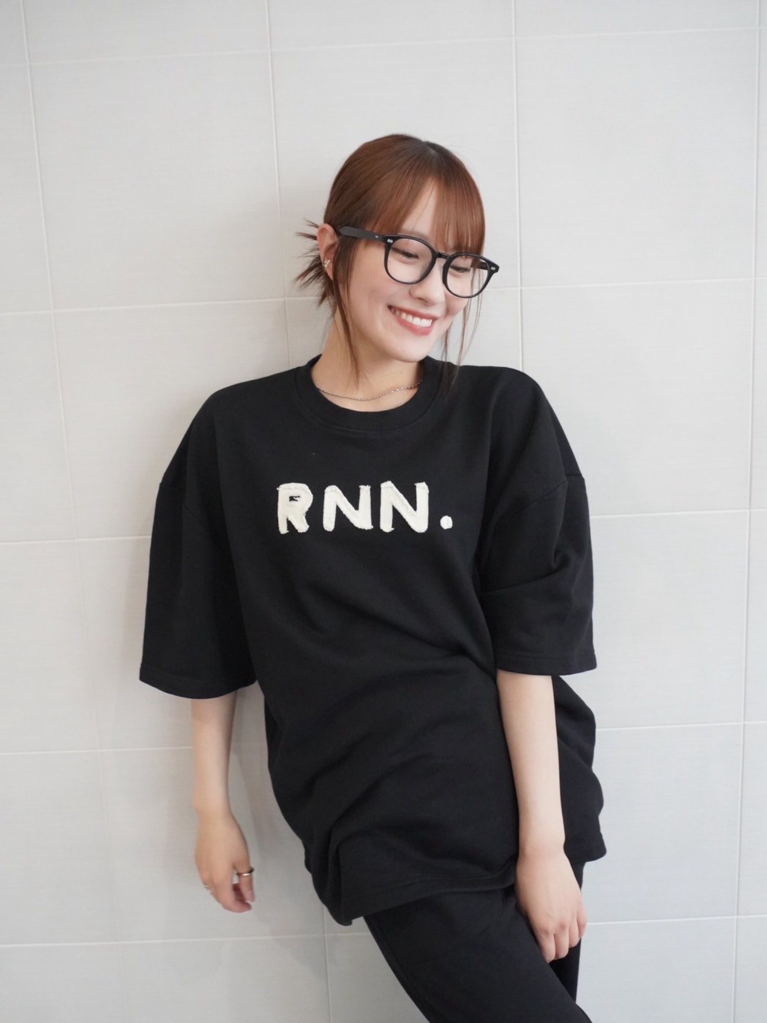 RNNロゴスウェットトップス