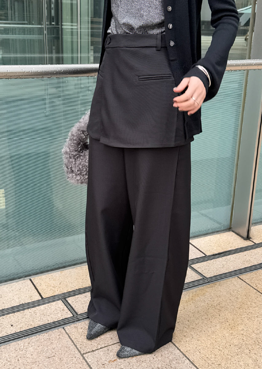 SELECT by CREAM レイヤードパンツ