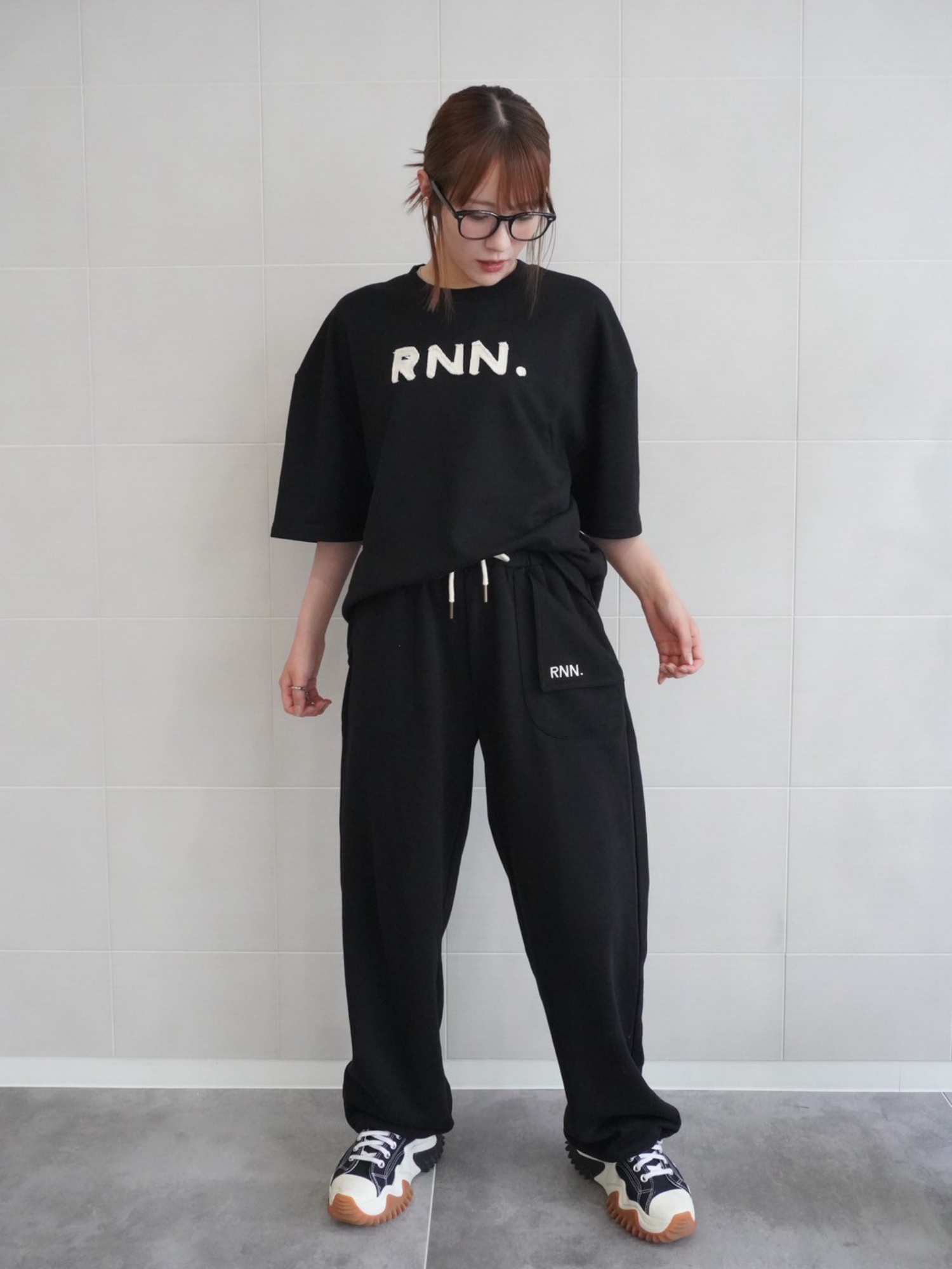 RNNロゴスウェットトップス