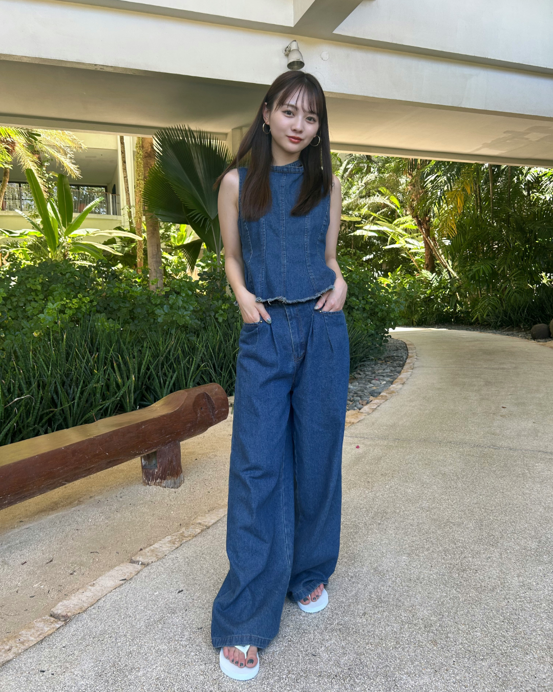 ヴィンテージカットデニムセットアップ