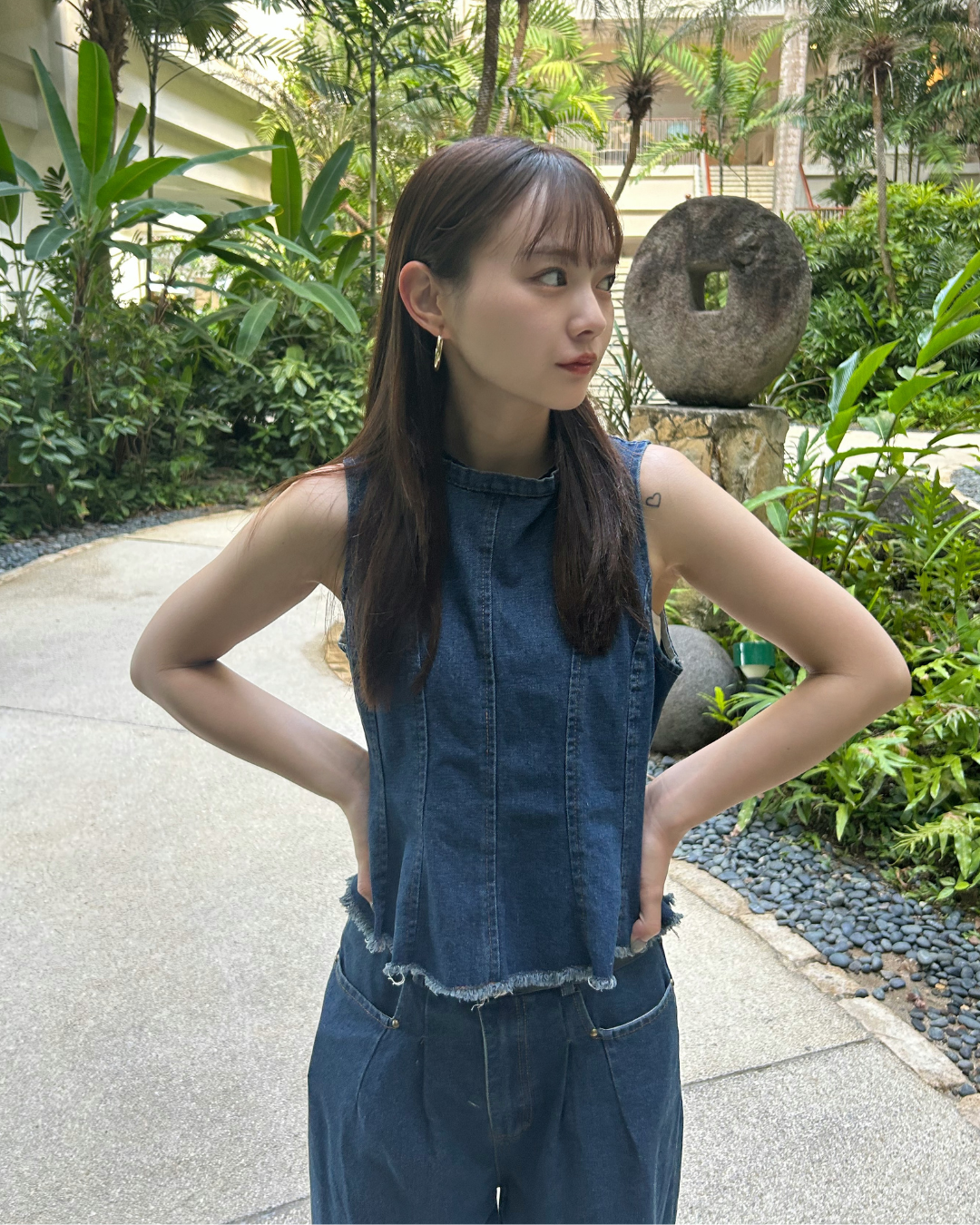 ヴィンテージカットデニムセットアップ