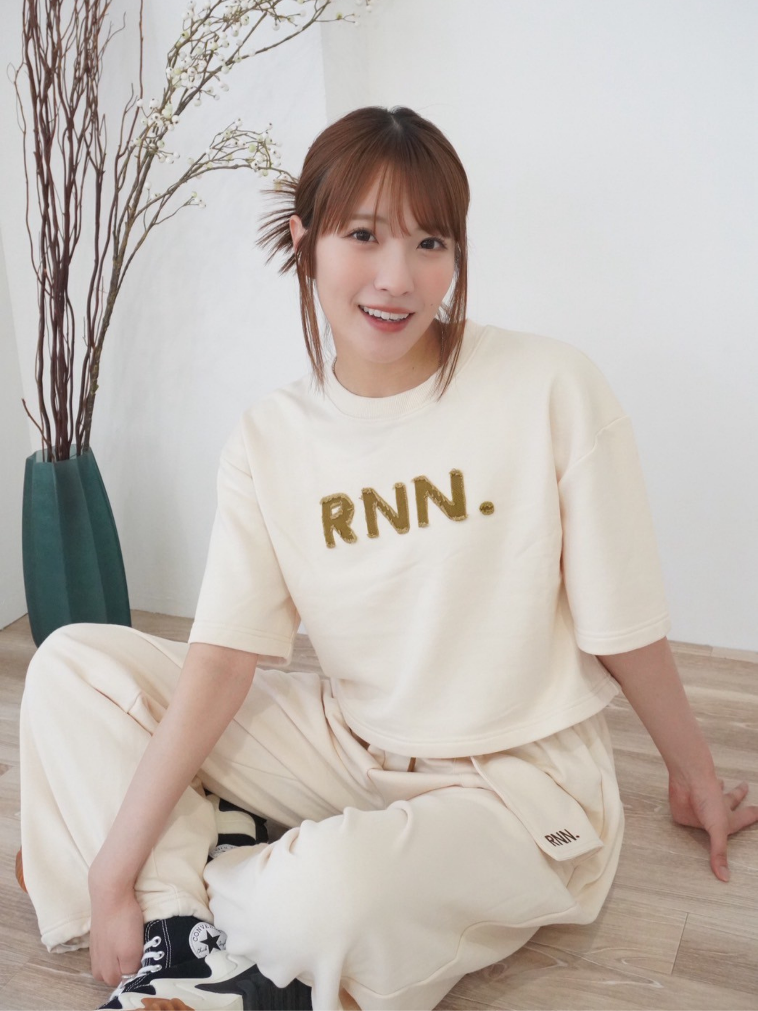 RNNロゴスウェットトップス
