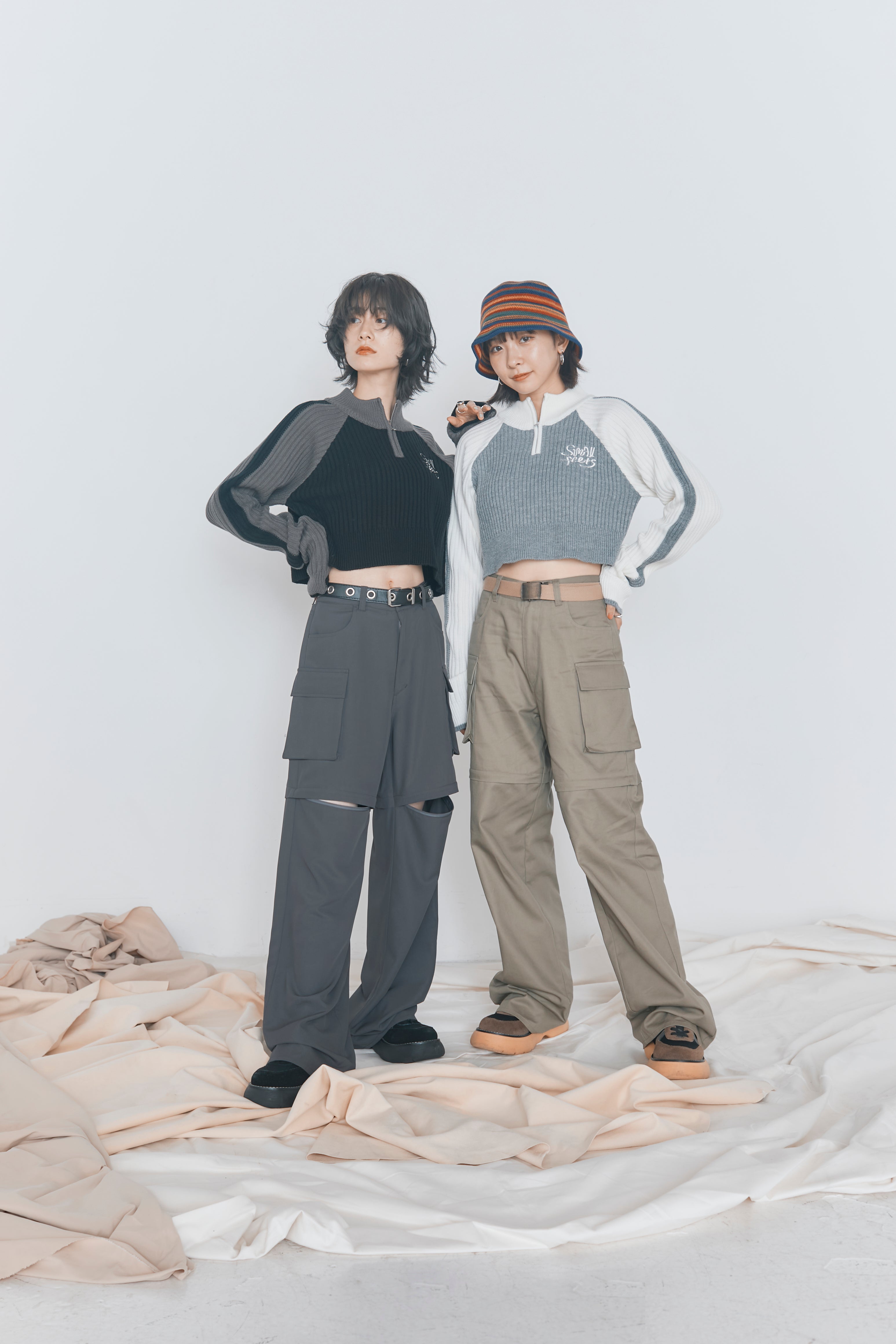 now&mikina produce「cargo pants 」