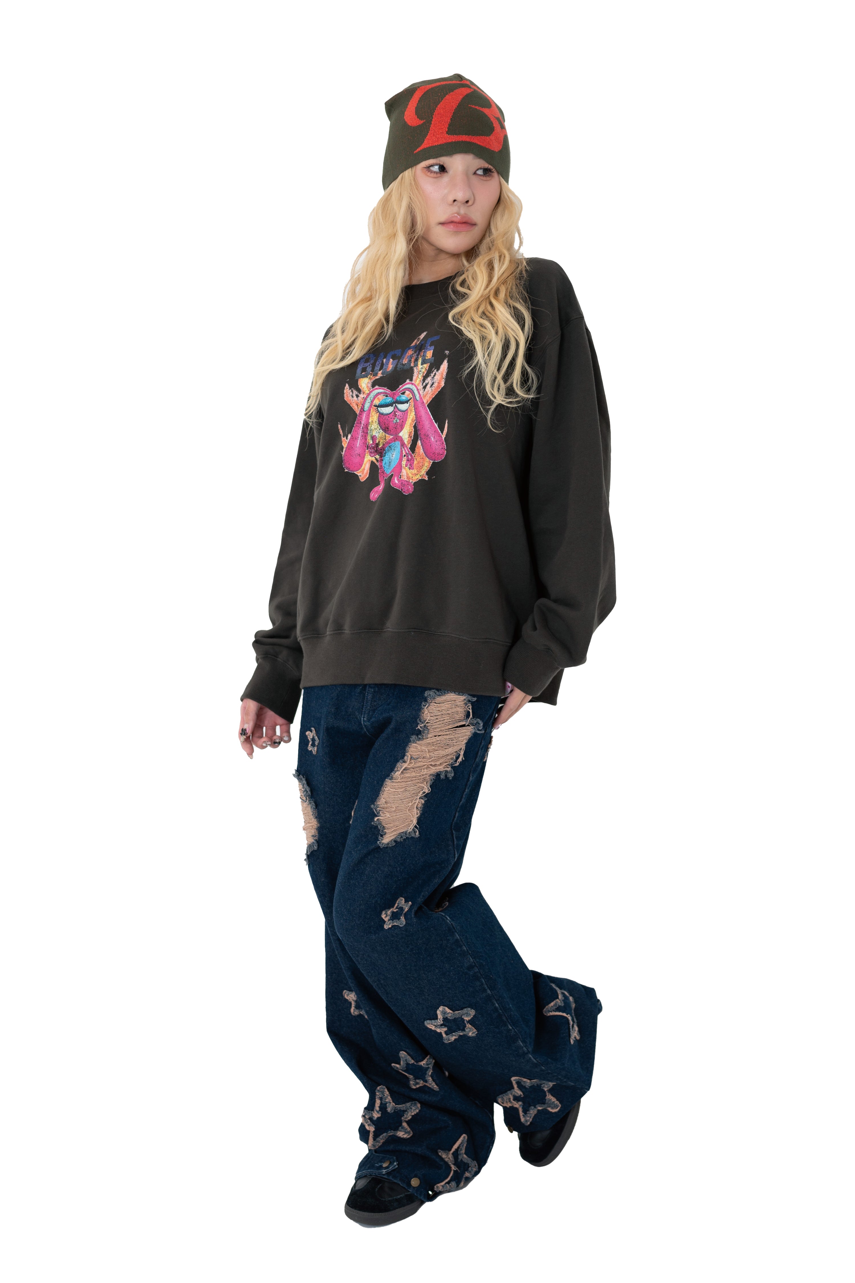 VINTAGE BIGGIE ROCK PULLOVER