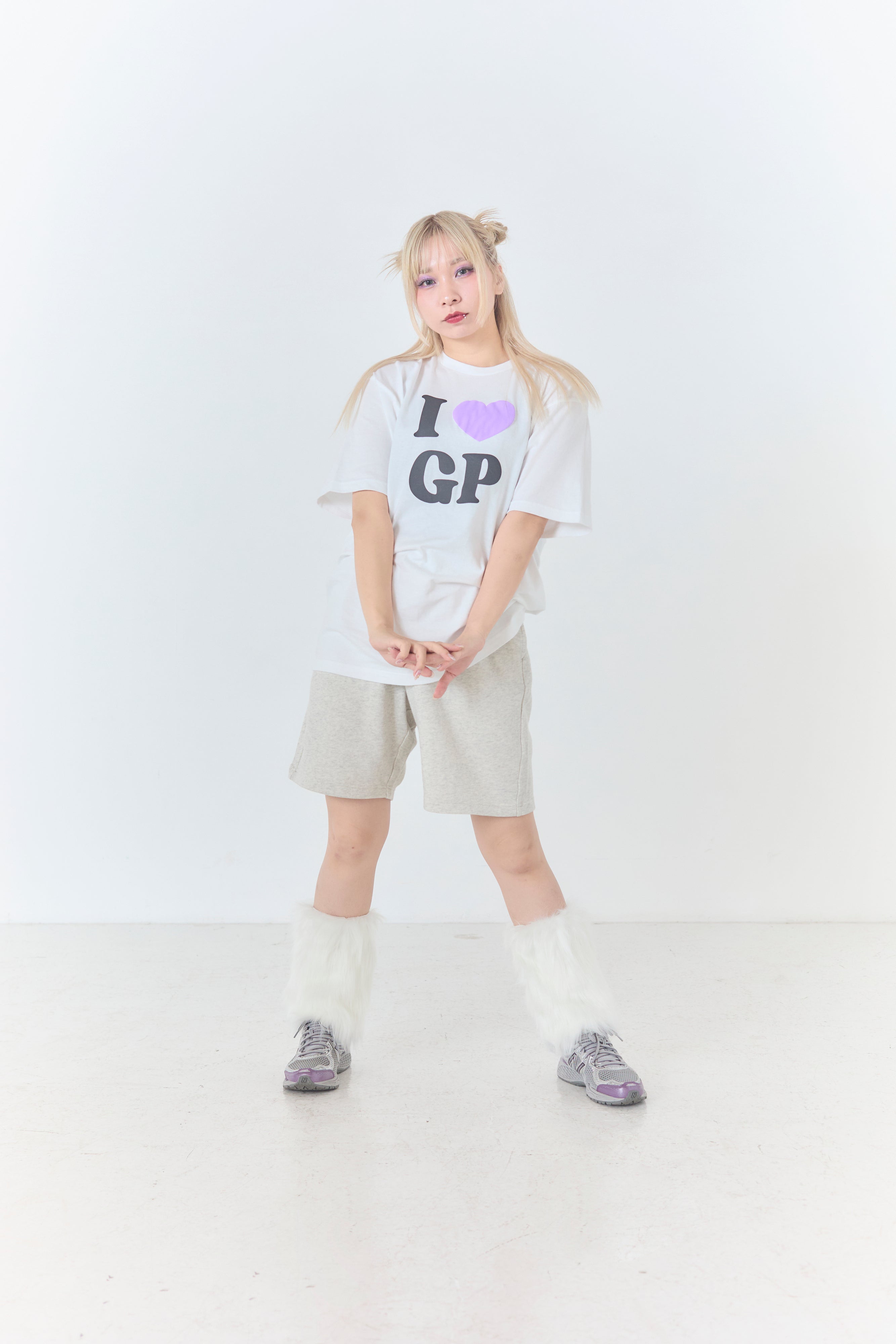 I ♡ GANG PARADE T-Shirts+Short Pants SET (PURPLE)