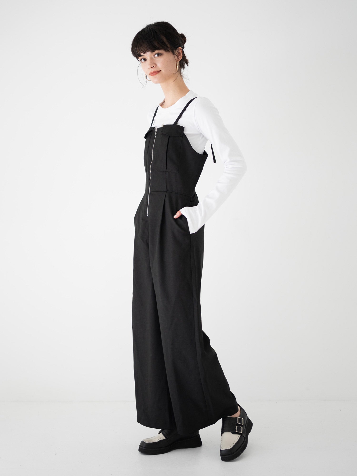 RNプレートクロップド ロンTee