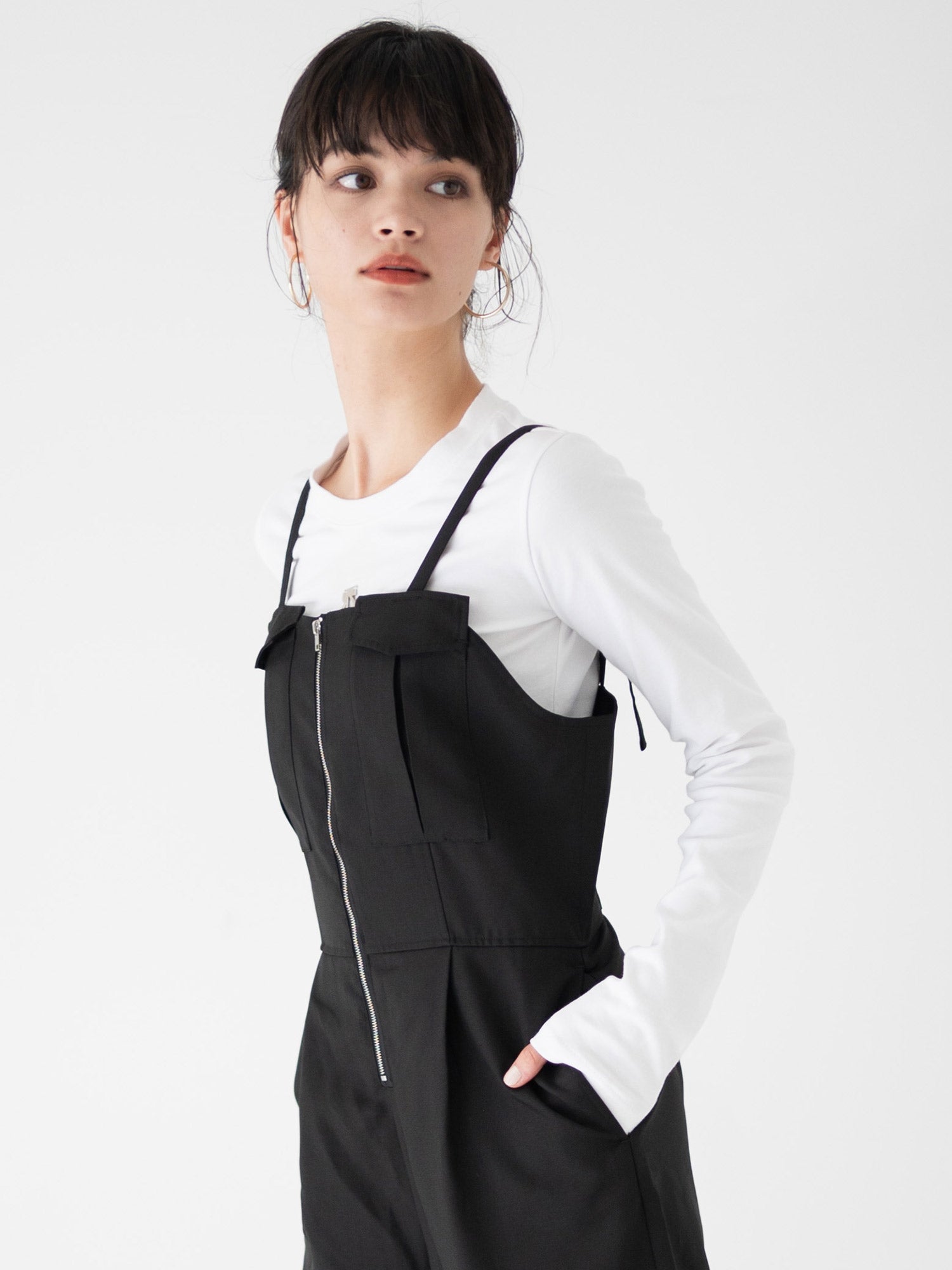 RNプレートクロップド ロンTee