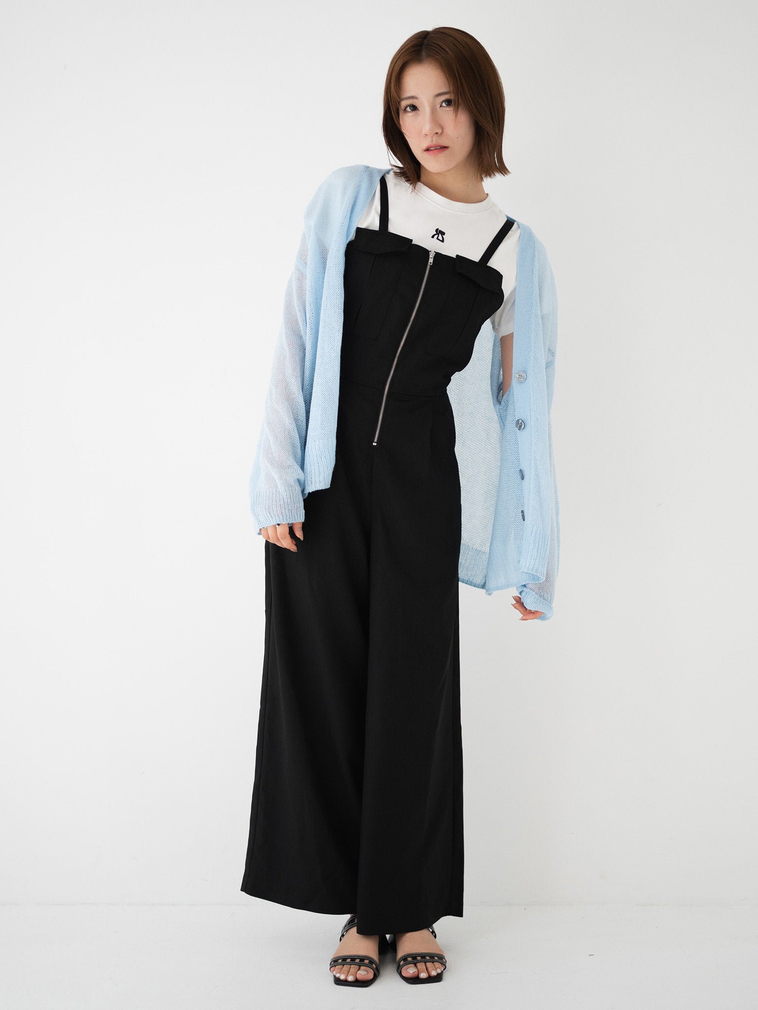 RNシアーショートカーディガン