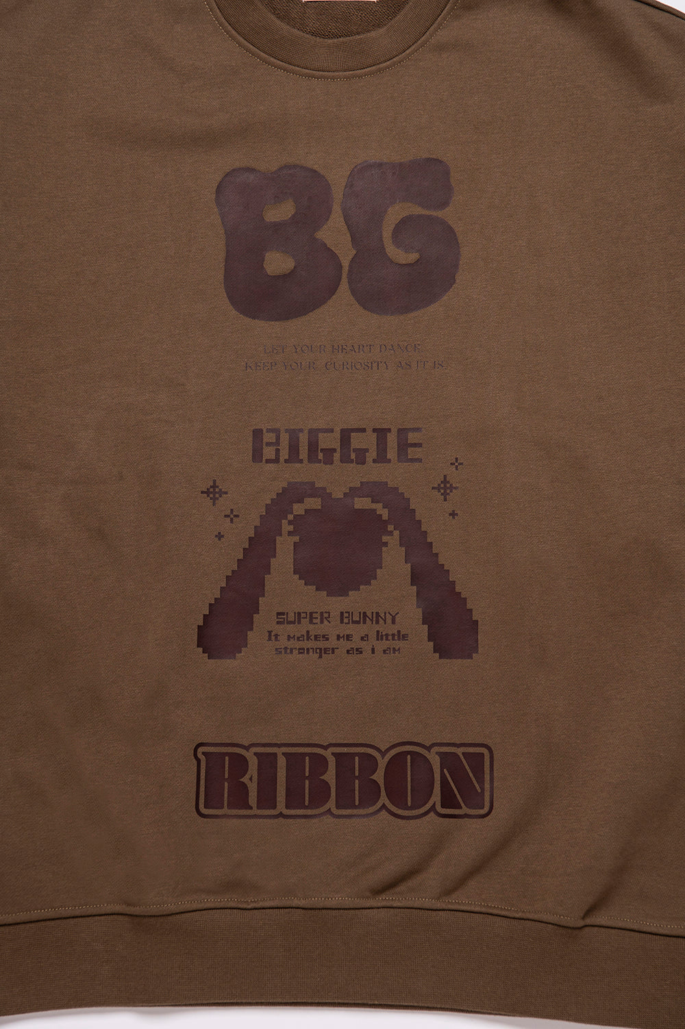 BG LOGO&PIXEL ART PULLOVER