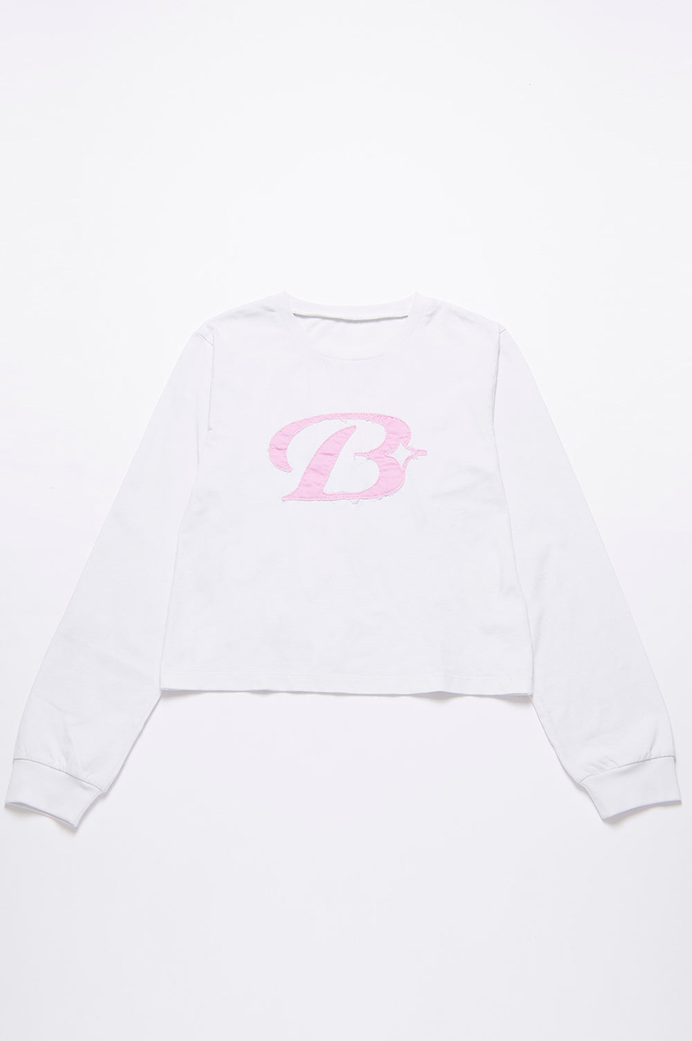 B ICON EMBROIDERED PATCH PULLOVER