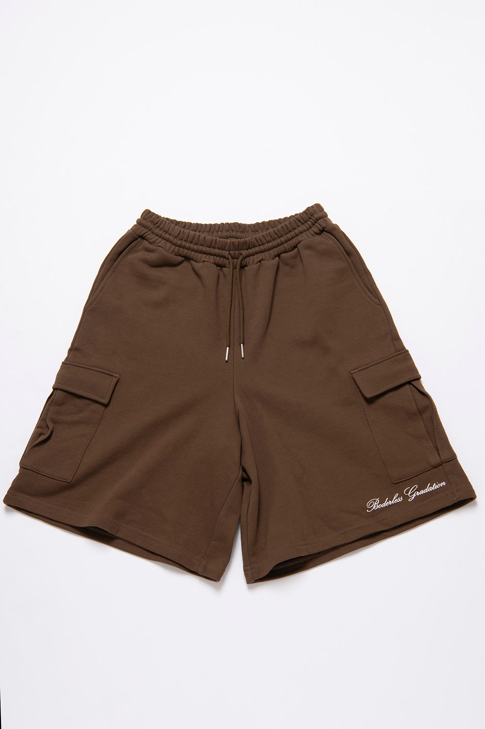 BORDERLESS GRADATION CARGO HALF PANTS