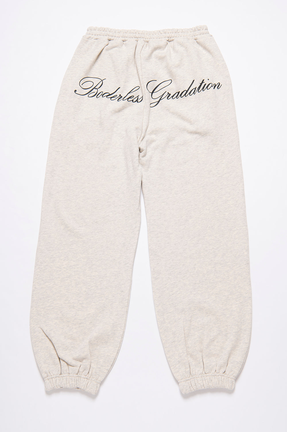 BORDERLESS GRADATION BACK LOGO PANTS