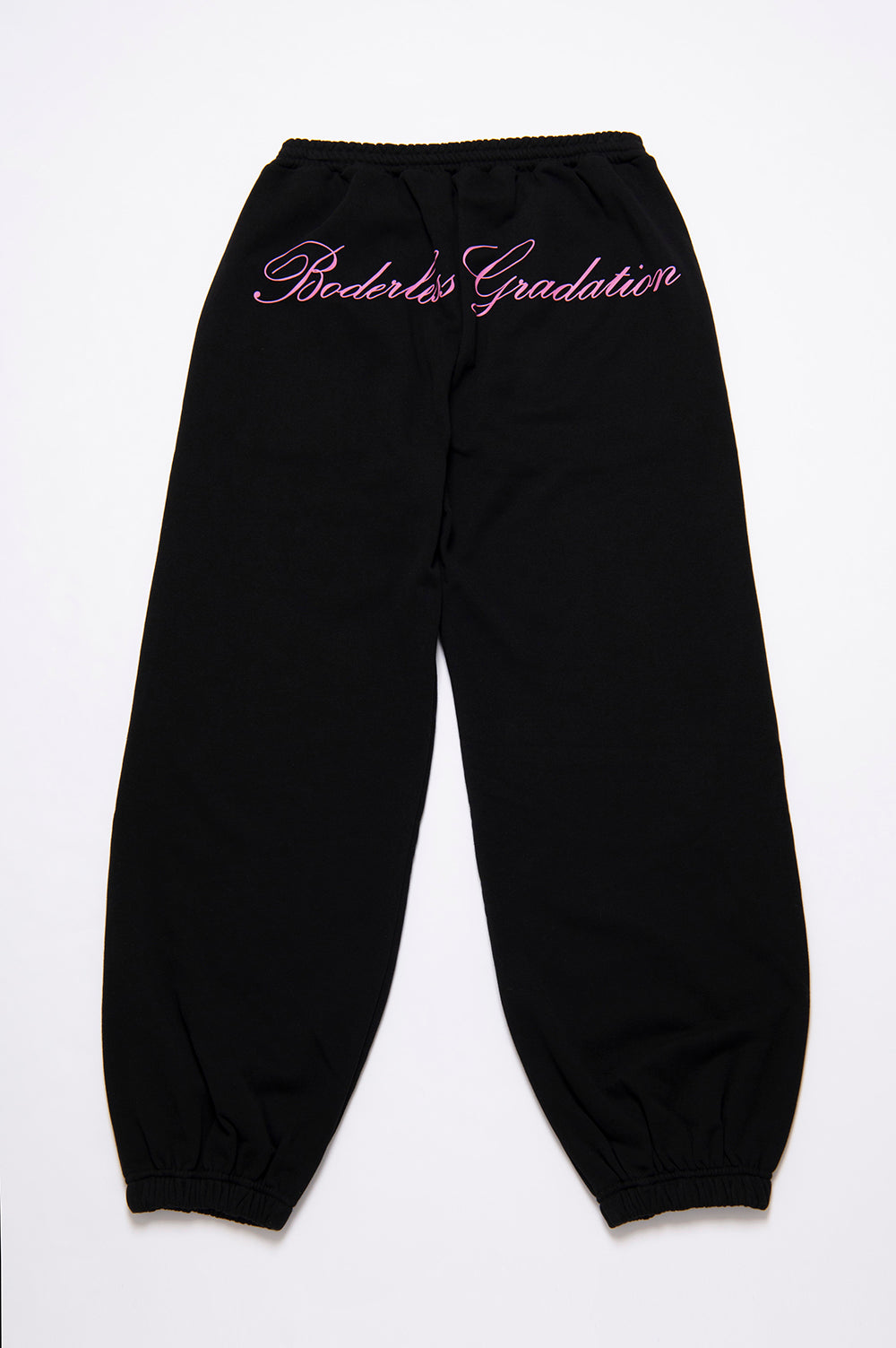 BORDERLESS GRADATION BACK LOGO PANTS