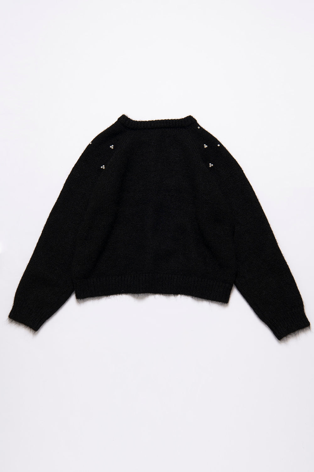 ラインストーンカーディガンセット