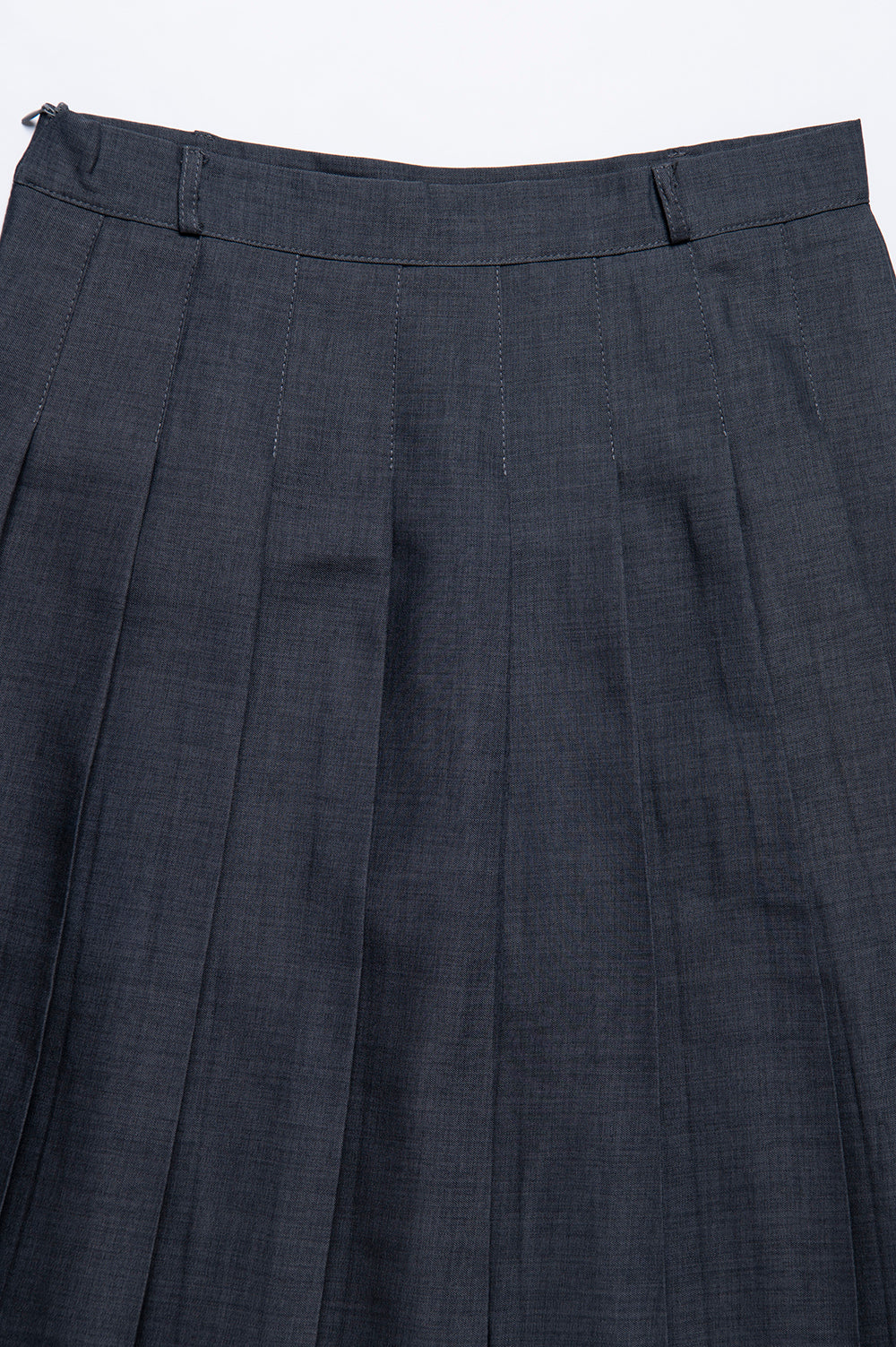 PLEATS MIDI SKIRT