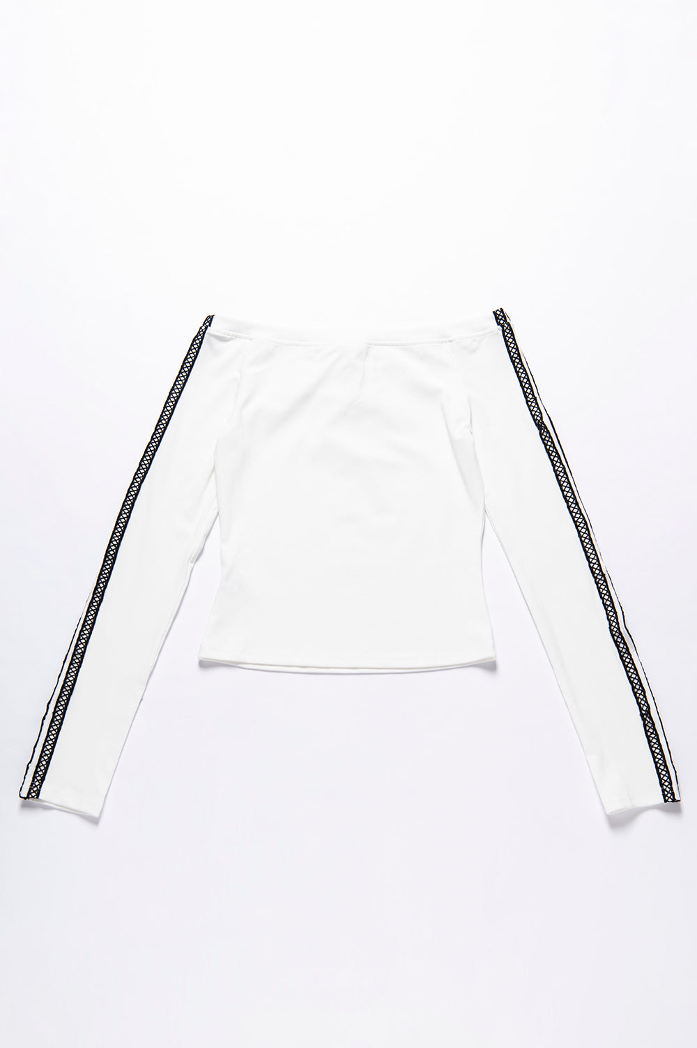 LACE UP OFF SHOULDER TOPS