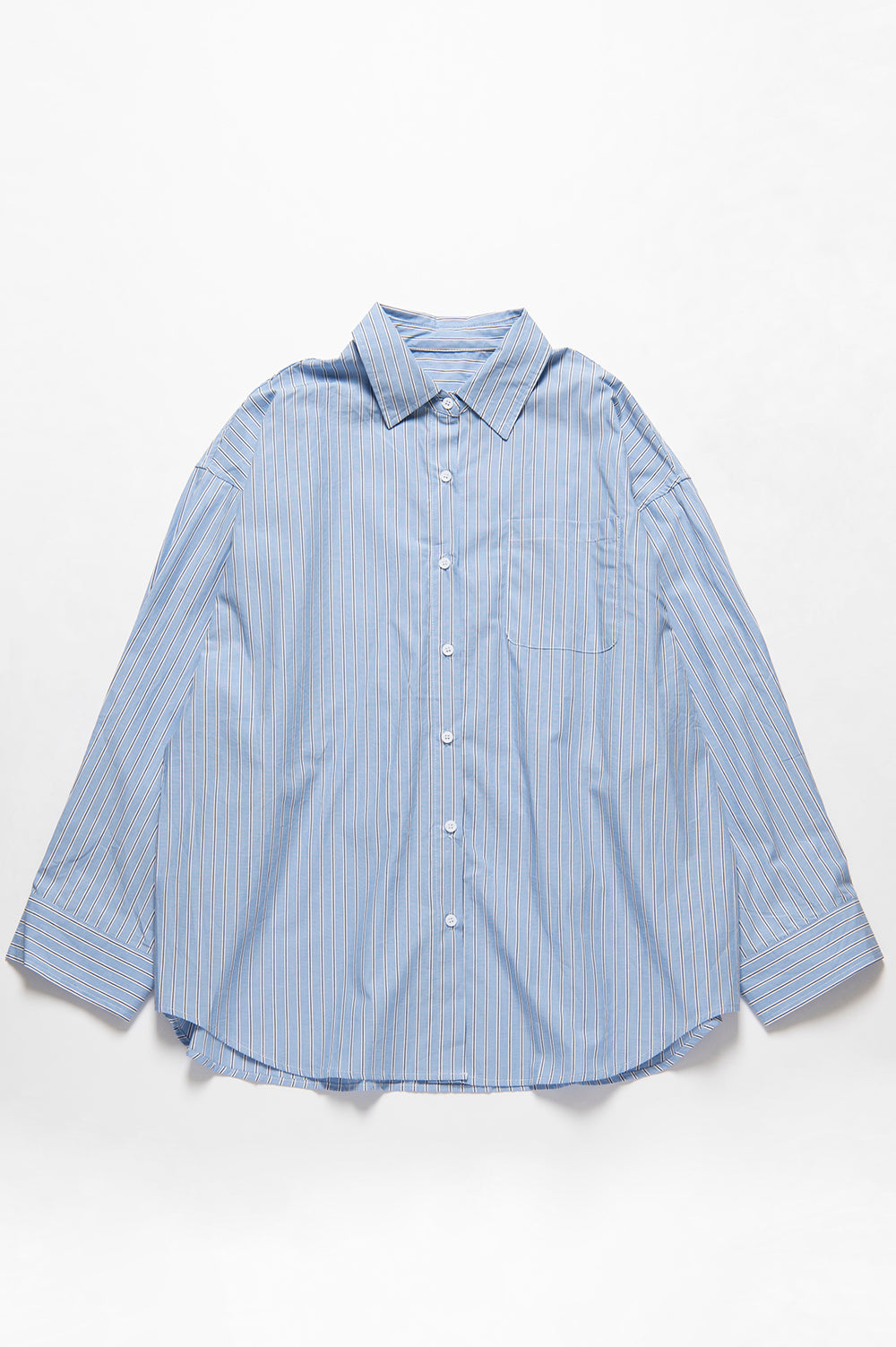 BIGストライプシャツ