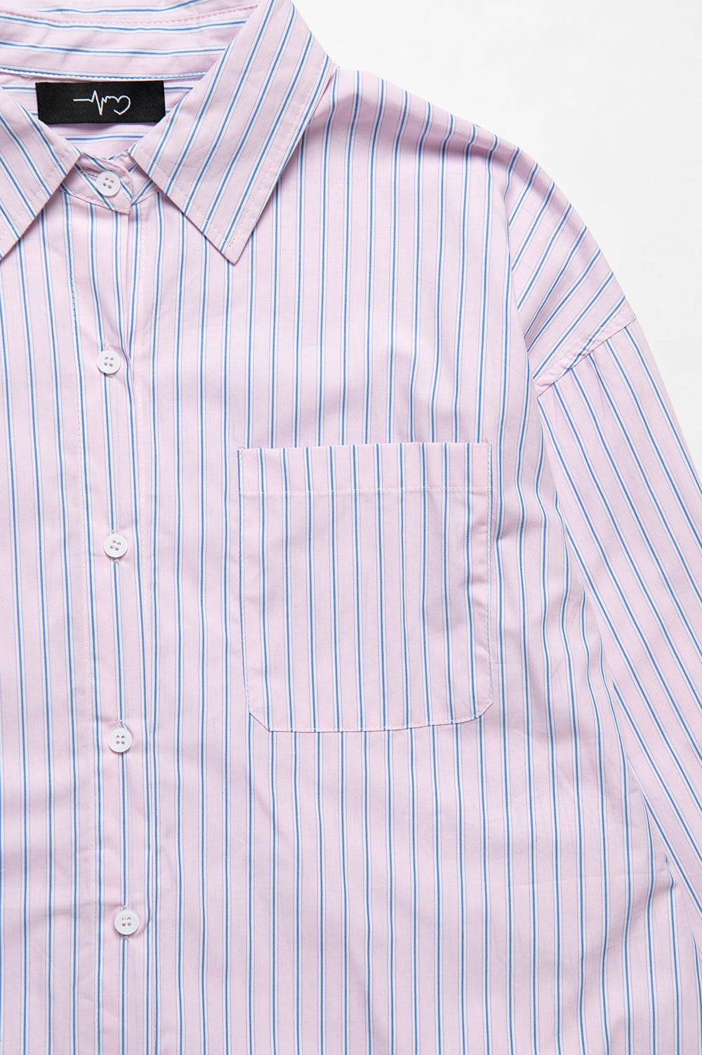 BIGストライプシャツ