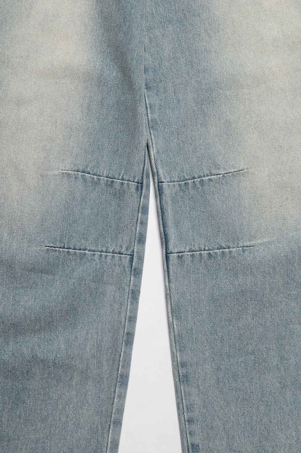 レイヤードデザインデニムパンツ