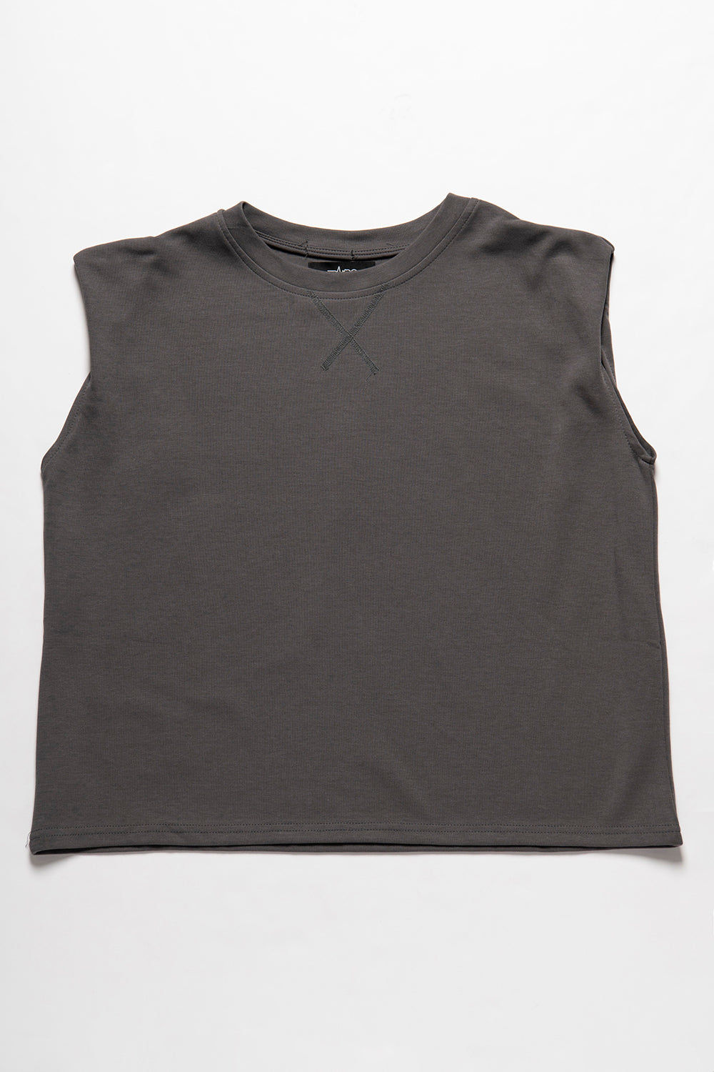 ノースリーブスウェットセットアップ