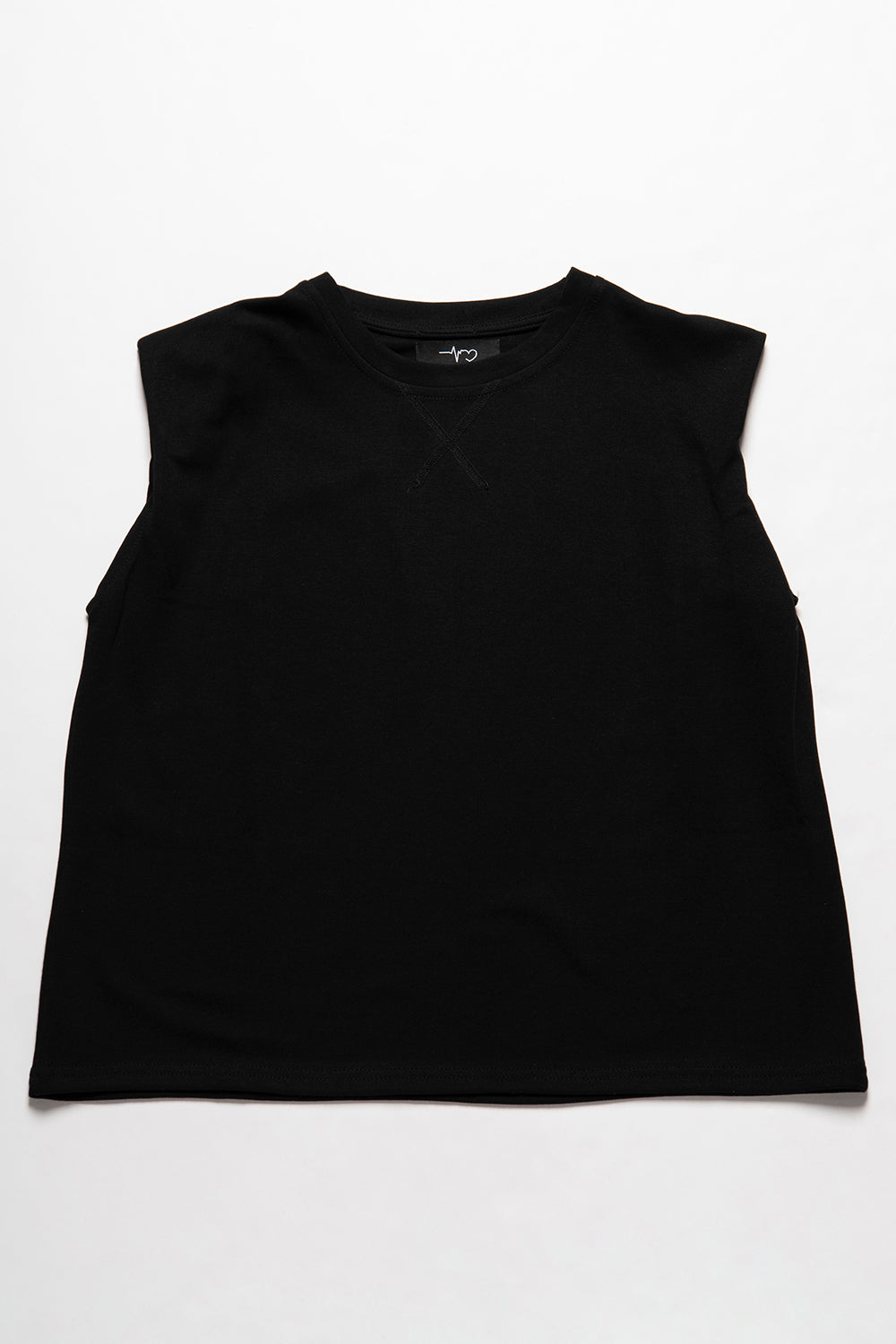 ノースリーブスウェットセットアップ